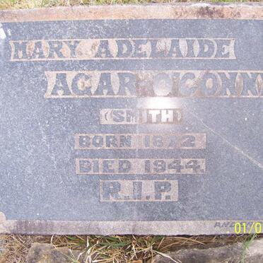 O'CONNELL Mary Adelaide, Agar nee SMITH 1872-1944