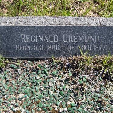 ORSMOND Reginald 1906-1977