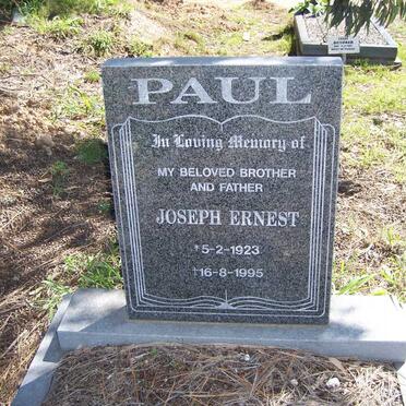 PAUL Joseph Ernest 1923-1995
