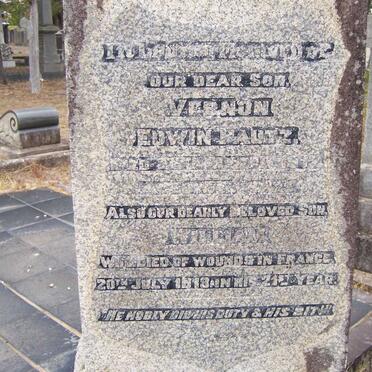 PAUTZ Vernon Edwin - 1917 :: PAUTZ William -1913