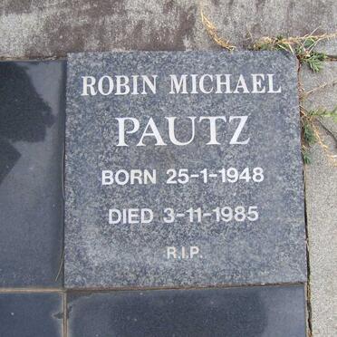 PAUTZ Robin Michael 1948-1985