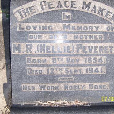 PEVERETT M.R. 1854-1941