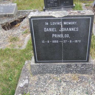 PRINSLOO Daniel Johannes 1899-1970