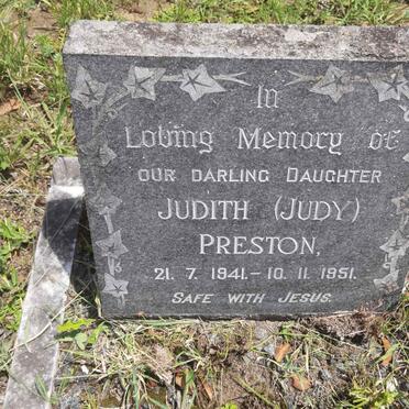 PRESTON Judith 1941-1951