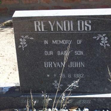 REYNOLDS Bryan John 1982-1982
