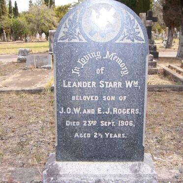 RODGERS Leander Starr William -1906