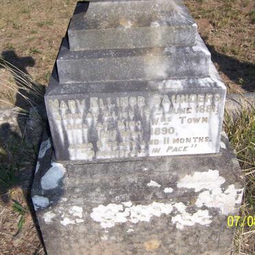 SAUNDERS Mary Ellinor 1881-1890