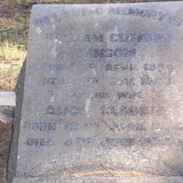 SANSOM William Clifford -1949 &amp; Alice Claudia 18?4-1943