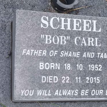 SCHEEL Carl 1952-2015