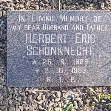 SCHONKNECHT Herbert Eris 1929-1993
