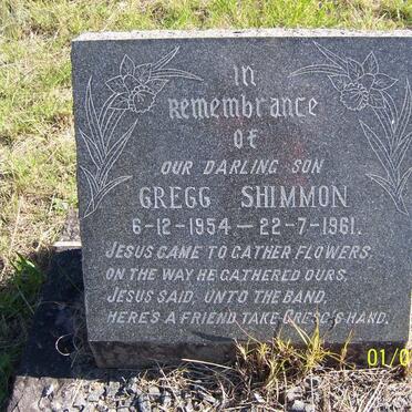 SHIMMON Gregg 1954-1961