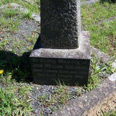 SHEARING John William 1891-1948