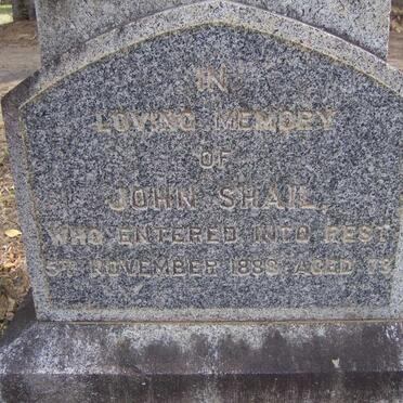 SHAIL John -1888