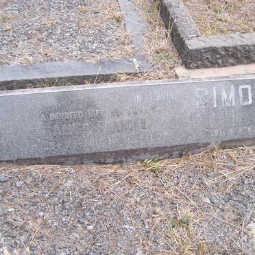 SIMON Gustav 1899-1956 &amp; Agnes Frances 1901-1977