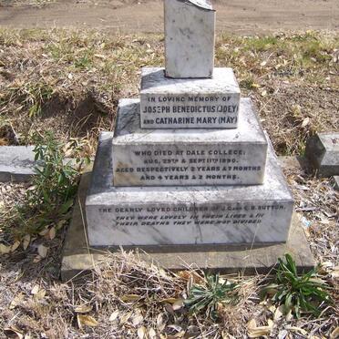 SUTTON Joseph Benedictus -1890 :: SUTTON Catharine Mary -1890