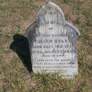 SELBY William 1847-1915