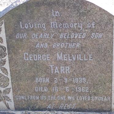 TARR George Melville 1939-1962