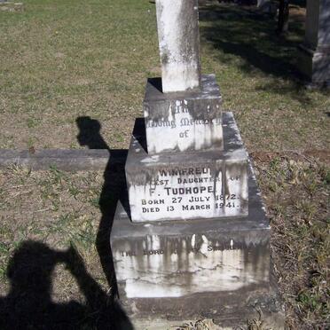 TUDHOPE Winifred 1872-1941