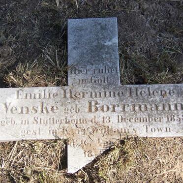 VENSKE Emilie Hermine Helene nee BORRMANN 1858-1878