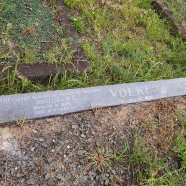 VOLKER Joseph H.P. ? & Dorothea W.E. 1899-1957