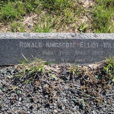 WILSON Ronald Kingscote, ELLIOT 1907-1954