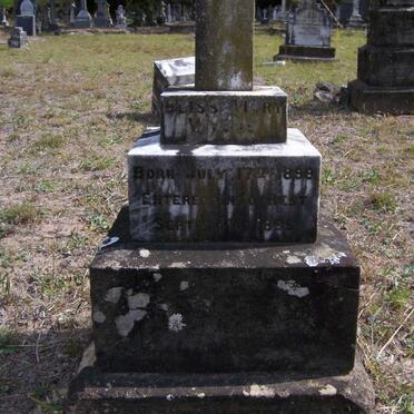 WYCHE Bliss Mary 1888-1895