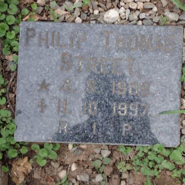 STREET Philip Thomas 1909-1997