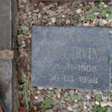 IRVINE Jenny 1908-1998