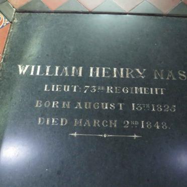NASH William Henry 1825-1848
