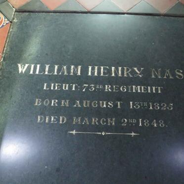NASH William Henry 1825-1848