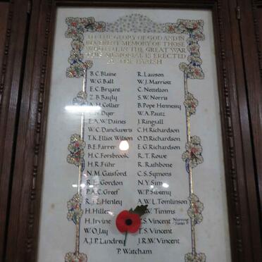 1. Great War Memorial