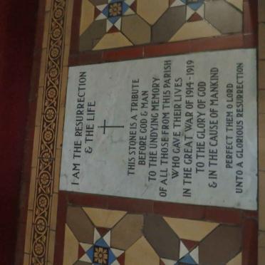 4. Great War Memorial