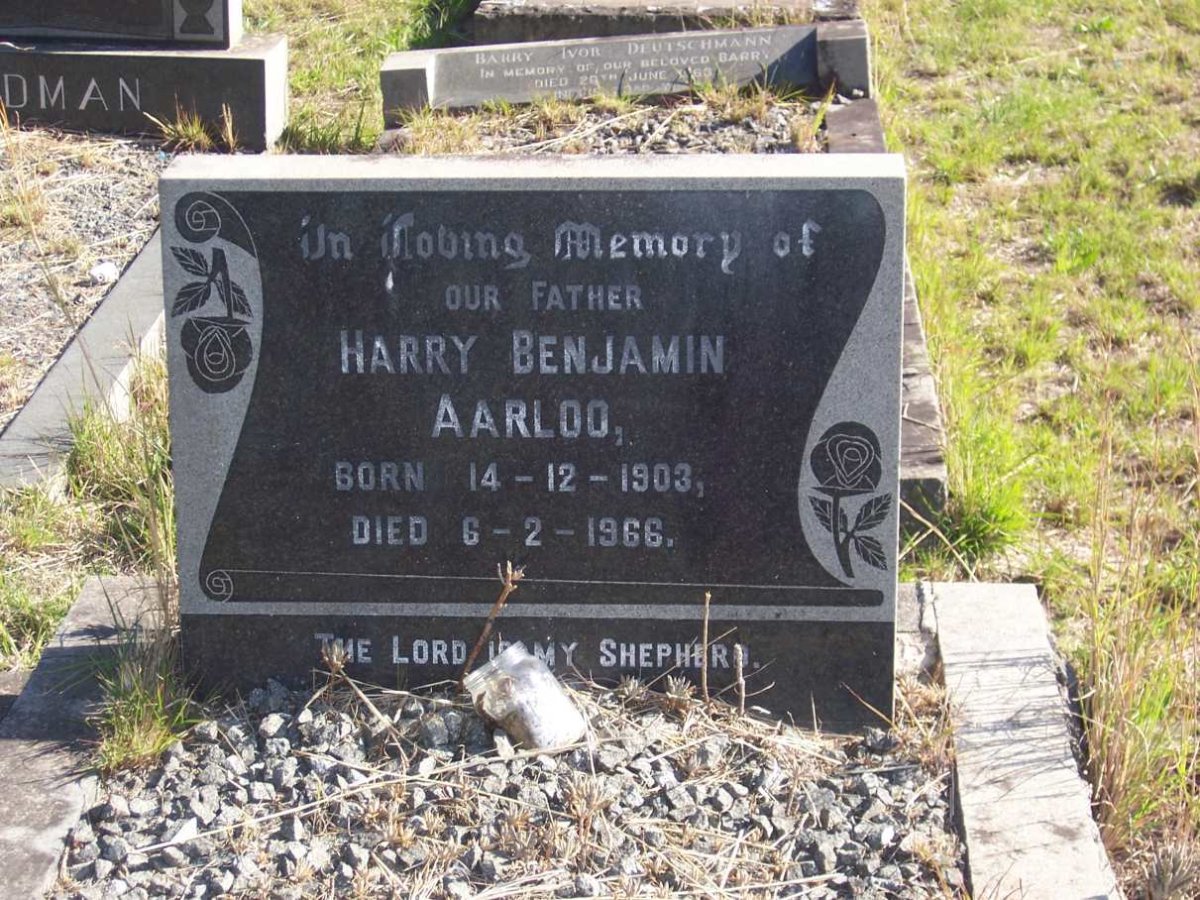 AARLOO Harry Benjamin 1903-1966