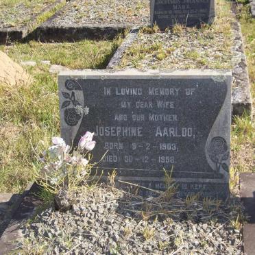 AARLOO Josephine 1903-1958