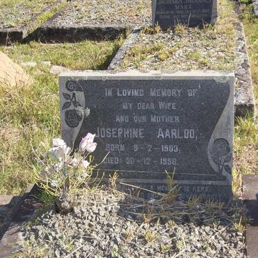 AARLOO Josephine 1903-1958