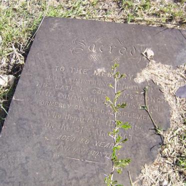 ARMSTRONG Mary  -1867
