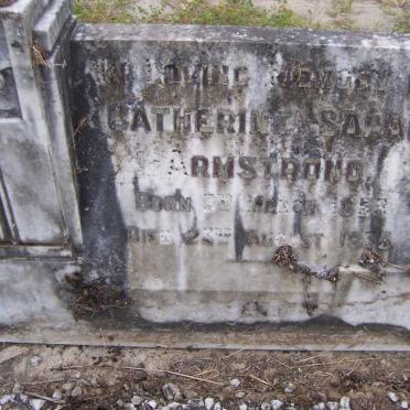ARMSTRONG Catherine Sarah 185?-1935