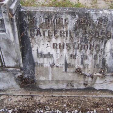 ARMSTRONG Catherine Sarah 185?-1935
