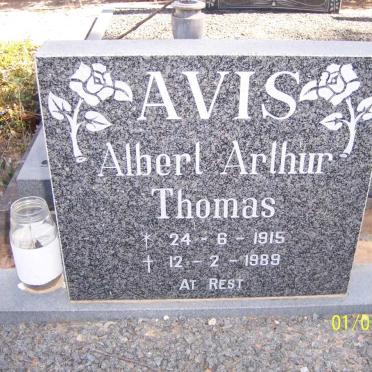 AVIS Albert Arthur Thomas 1915-1989