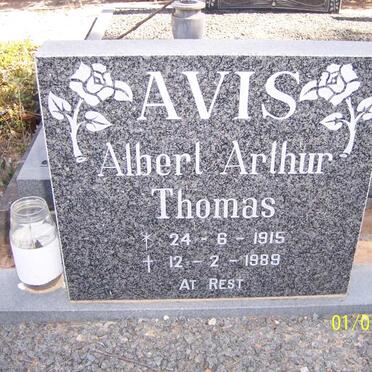 AVIS Albert Arthur Thomas 1915-1989