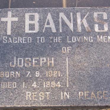 BANKS Joseph 1921-1994