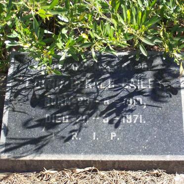 BAILEY Edwin Gerald 1910-1971