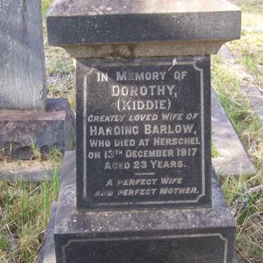 BARLOW Dorothy -1917