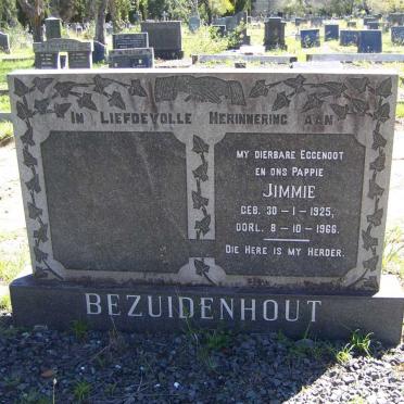 BEZUIDENHOUT Jimmie 1925-1966