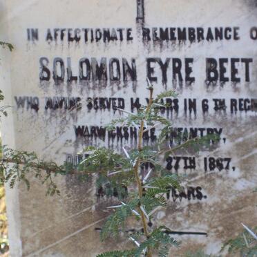 BEET Solomon Eyre -1867