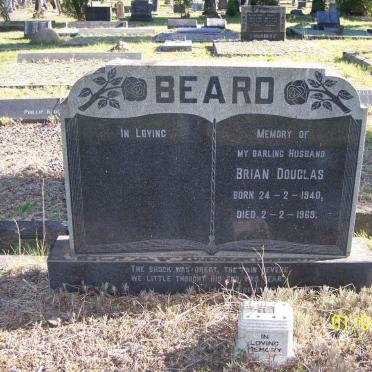 BEARD Brian Douglas 1940-1969
