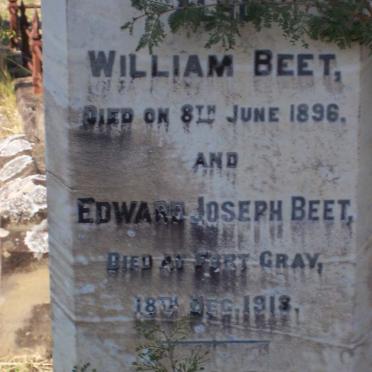 BEET William -1896 :: BEET Edward Joseph -1918