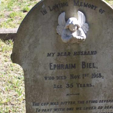 BIEL Ephraim ?-1918