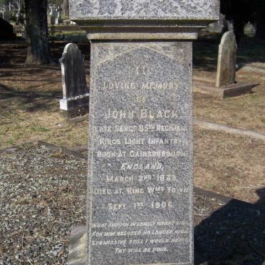 BLACK John 1833-1906