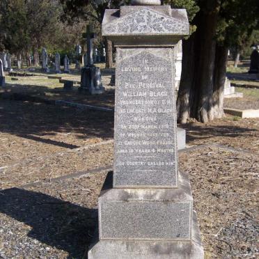 BLACK Percival William -1918